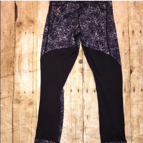 lululemon rocky road journey crops mesh  Tights - Picture 3 of 8